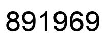 Número 891969 imagen negro