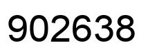 Número 902638 imagen negro