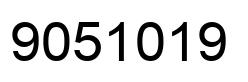 Número 9051019 imagen negro