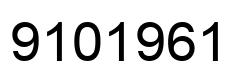 Número 9101961 imagen negro
