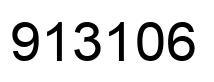 Number 913106 black image