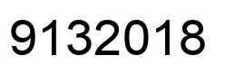 Number 9132018 black image