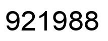 Número 921988 imagen negro