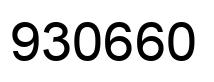 Número 930660 imagen negro