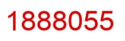 Number 1888055 red image