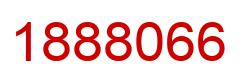 Number 1888066 red image
