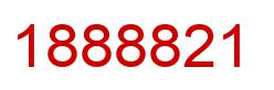 Number 1888821 red image