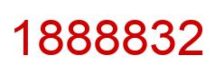 Number 1888832 red image