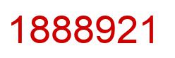 Number 1888921 red image
