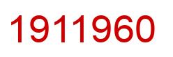 Número 1911960 imagen rojo