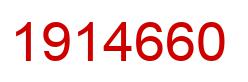 Number 1914660 red image