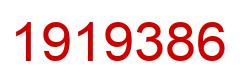 Number 1919386 red image