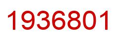 Number 1936801 red image