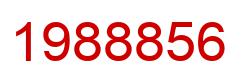 Number 1988856 red image