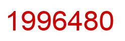 Number 1996480 red image