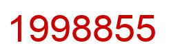Number 1998855 red image