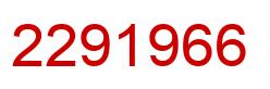 Número 2291966 imagen rojo