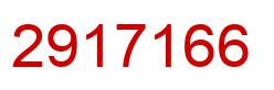 Number 2917166 red image