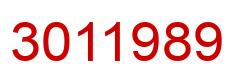 Número 3011989 imagen rojo