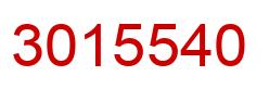 Número 3015540 imagen rojo