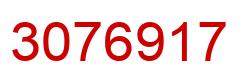Número 3076917 imagen rojo