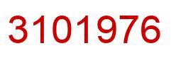 Número 3101976 imagen rojo
