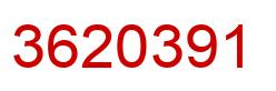 Número 3620391 imagen rojo
