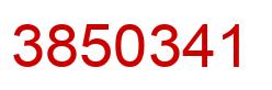 Número 3850341 imagen rojo