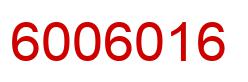 Número 6006016 imagen rojo
