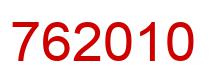 Number 762010 red image