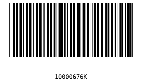 Barcode 10000676
