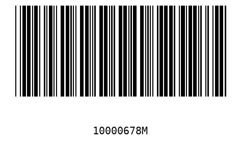 Barcode 10000678