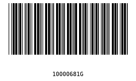 Barcode 10000681
