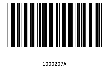 Barcode 1000207