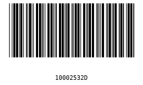 Barcode 10002532