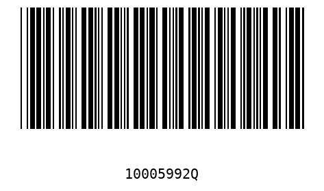 Barcode 10005992