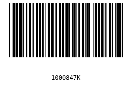 Barcode 1000847