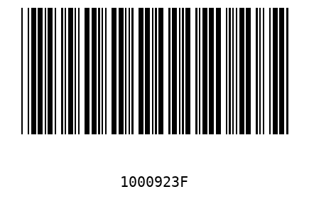 Barcode 1000923
