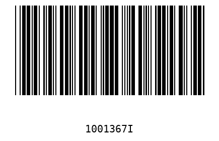 Barcode 1001367
