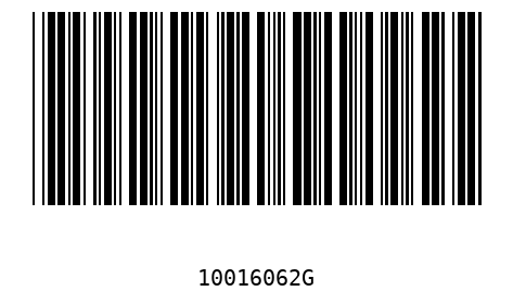 Barcode 10016062