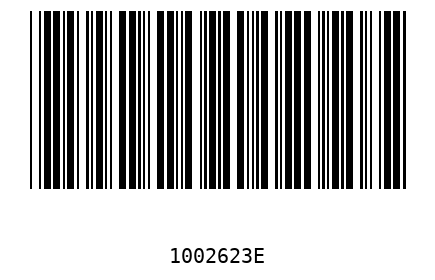 Barcode 1002623