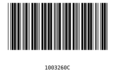 Barcode 1003260