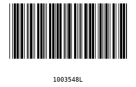 Barra Código 1003548