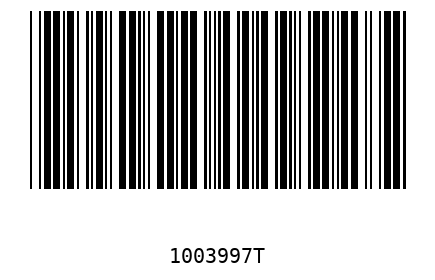 Barcode 1003997