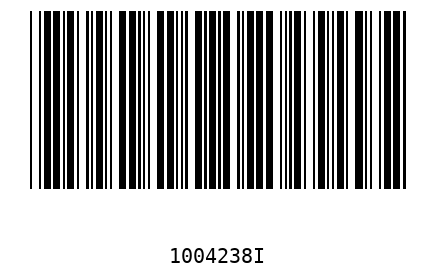 Barcode 1004238
