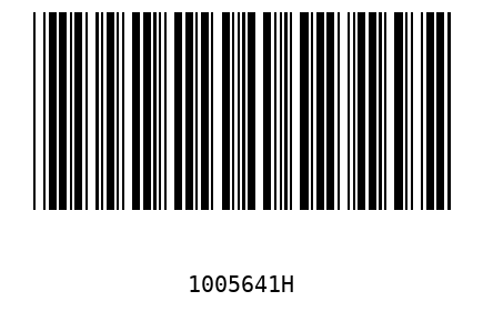 Barra Código 1005641