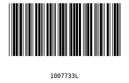 Barcode 1007733