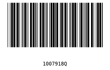 Barcode 1007918