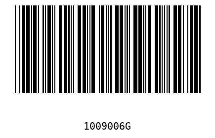 Barcode 1009006