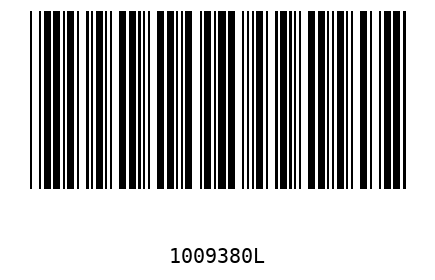 Barcode 1009380